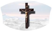 DNSWILL 107 WT Crusifix Clouds White